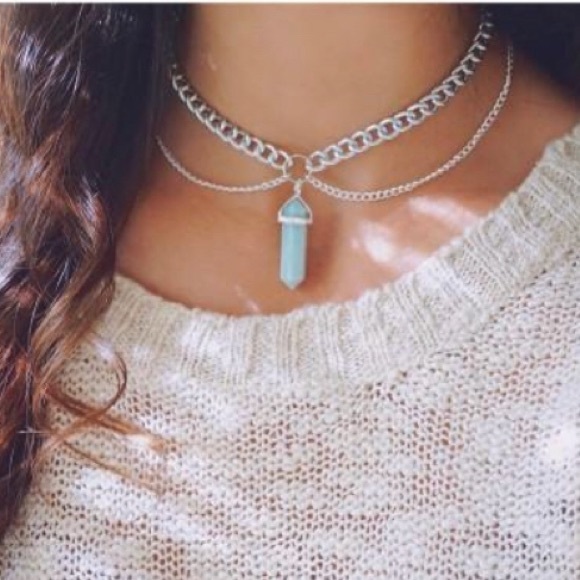 Vivamacity Jewelry - Vivamacity Silver Layered Choker